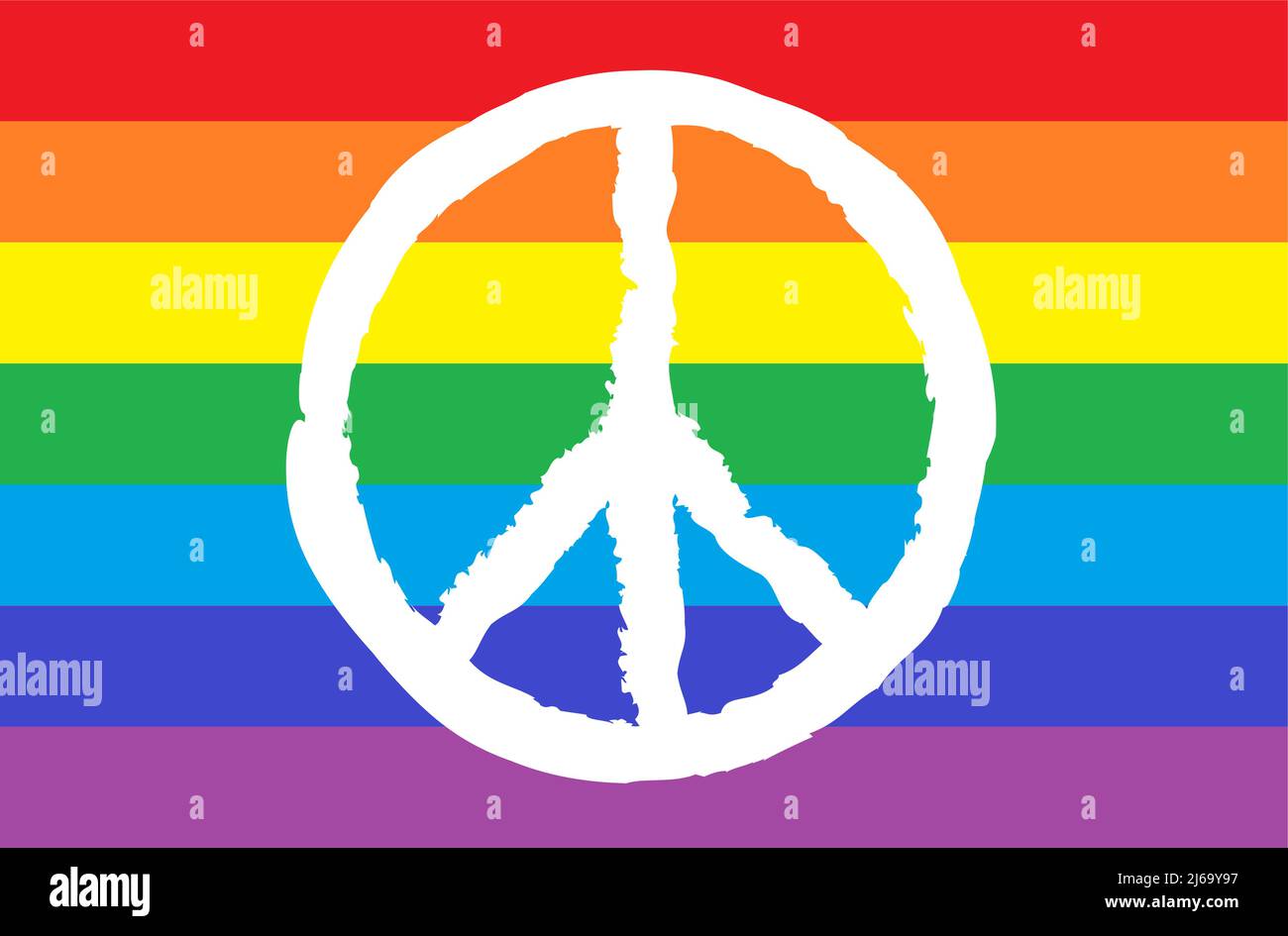 Bandiera Arcobaleno LGBT Rainbow - 150x90 Cm - Multicolore, Resistente Alle Intemperie - Perfetta Per Gay Pride E Manifestazioni - 3