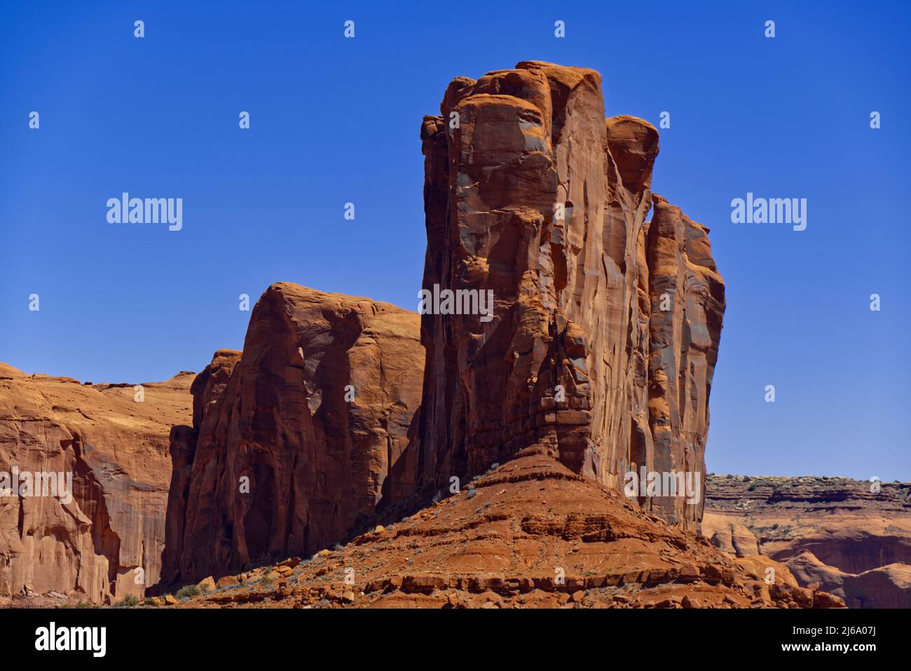 Monument Valley - Camel Butte Foto Stock