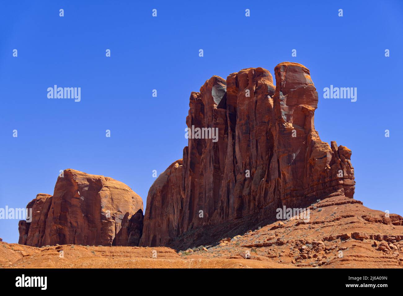 Monument Valley - Camel Butte Foto Stock