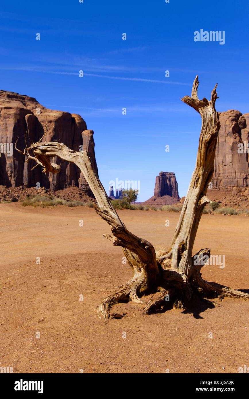 Monument Valley - finestra nord Foto Stock