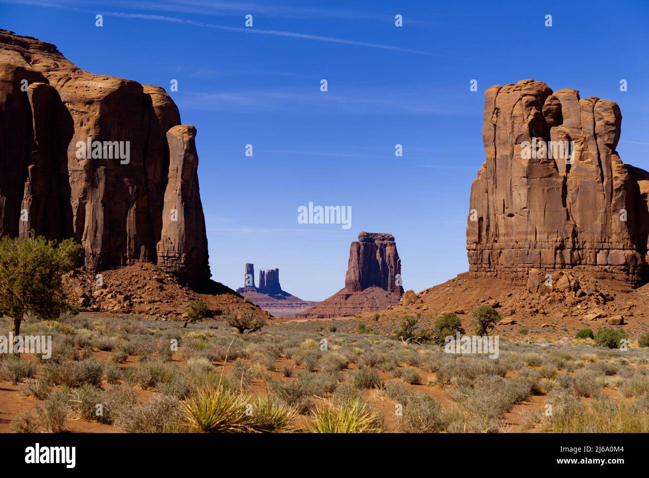 Monument Valley - finestra nord Foto Stock