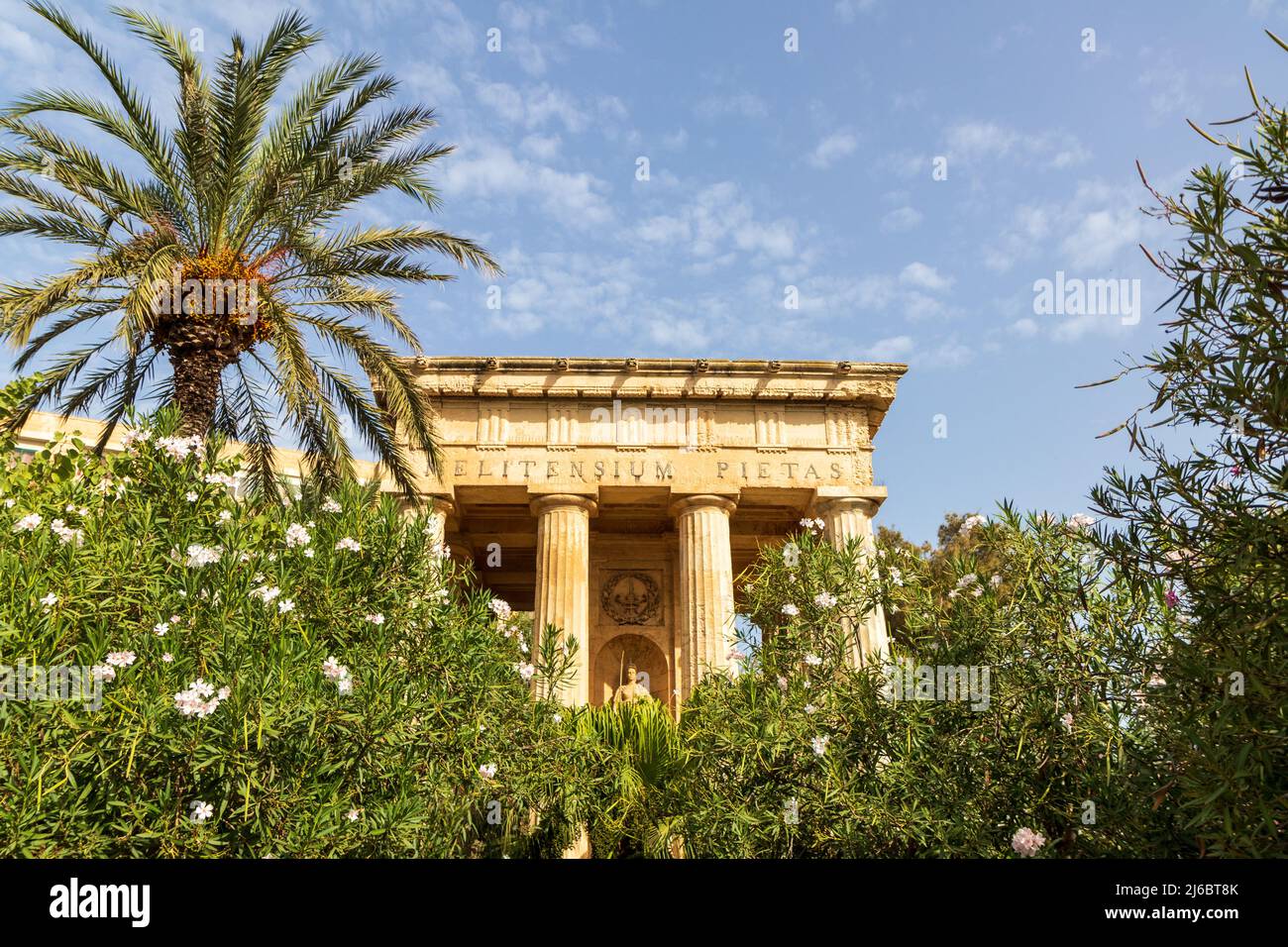 Giardini Lower Barrakka a Malta Foto Stock
