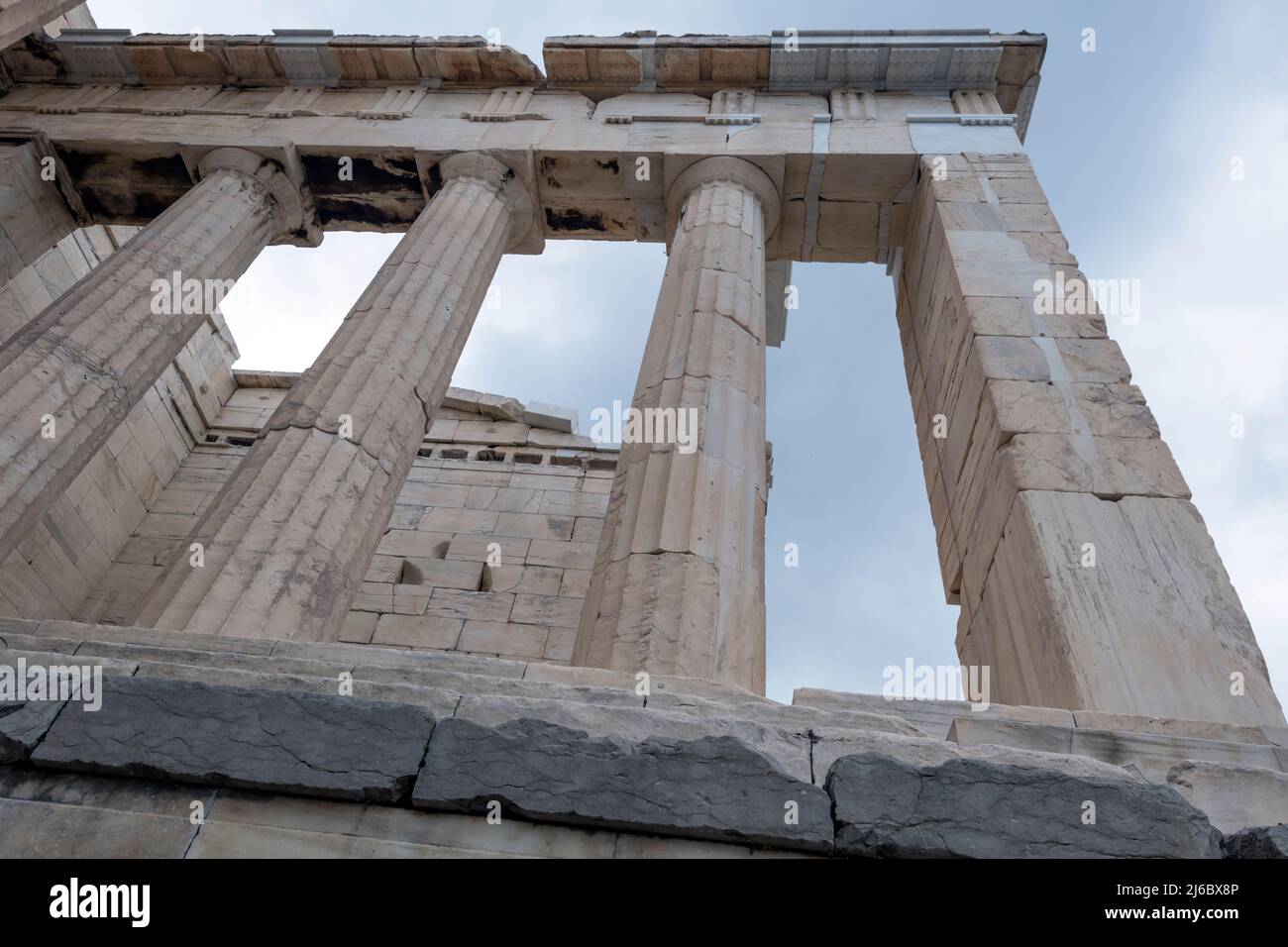 Atene, Acropolis Foto Stock