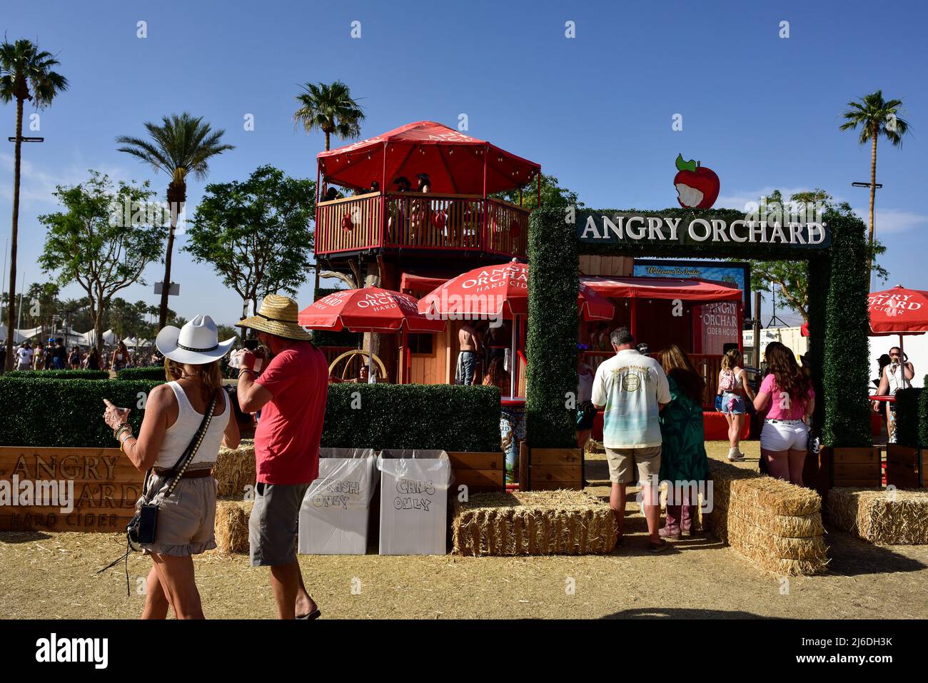 Indio, California, 30 aprile 2022 - Festival di musica country di Stagecoach. Credit: Ken Howard/Alamy Live News Foto Stock