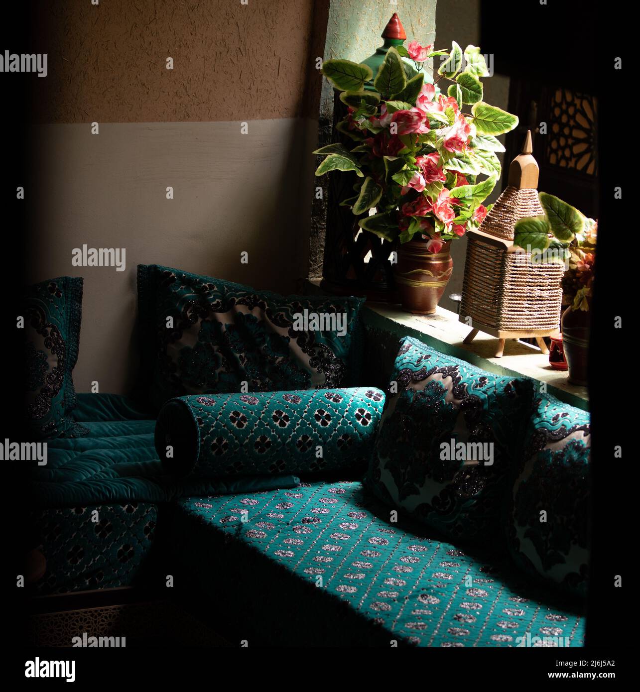 Immagini di Yves Saint Lauren Garden a Marrakesh Foto Stock