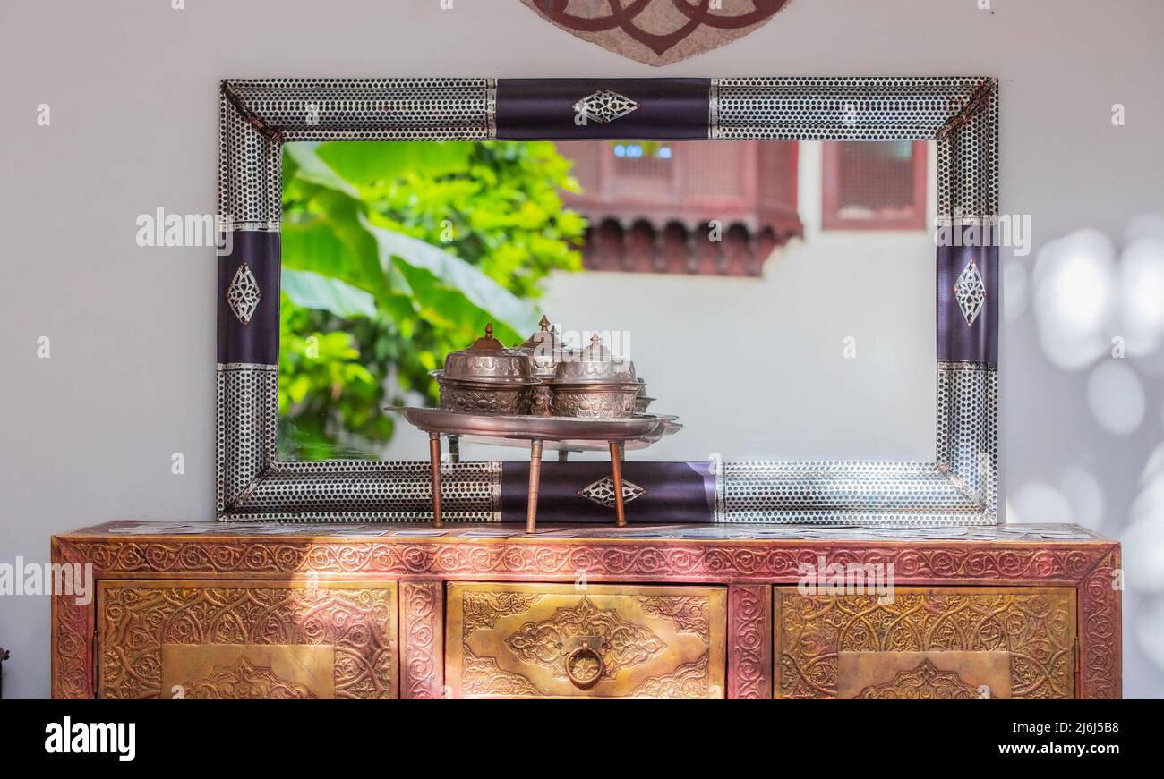 Immagini di Yves Saint Lauren Garden a Marrakesh Foto Stock