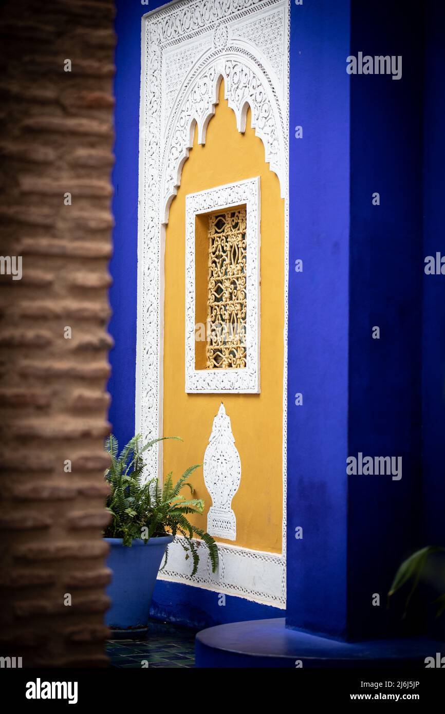 Immagini di Yves Saint Lauren Garden a Marrakesh Foto Stock