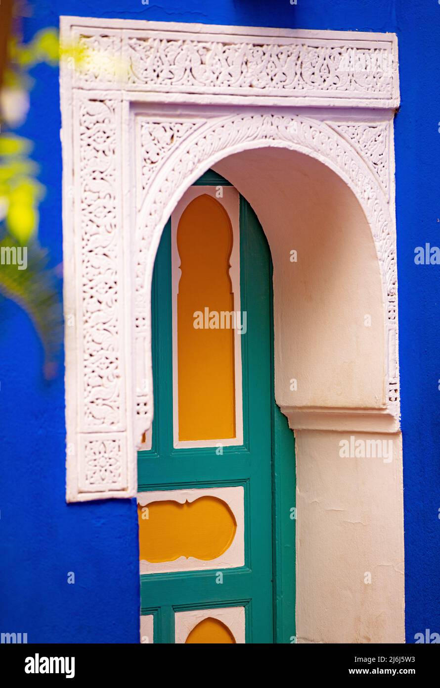 Immagini di Yves Saint Lauren Garden a Marrakesh Foto Stock