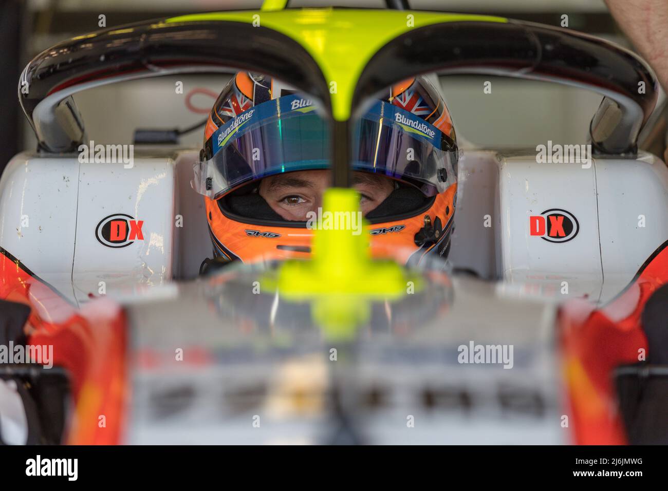 Aprile 30, 2022. Estoril, Portogallo. Il Drivex #67 - Dallara F320, guidato da Nicolas Pino in azione durante il round 1 dell'Euroformula Open per l'International GT Open © Alexandre de Sousa/Alamy Live News Foto Stock