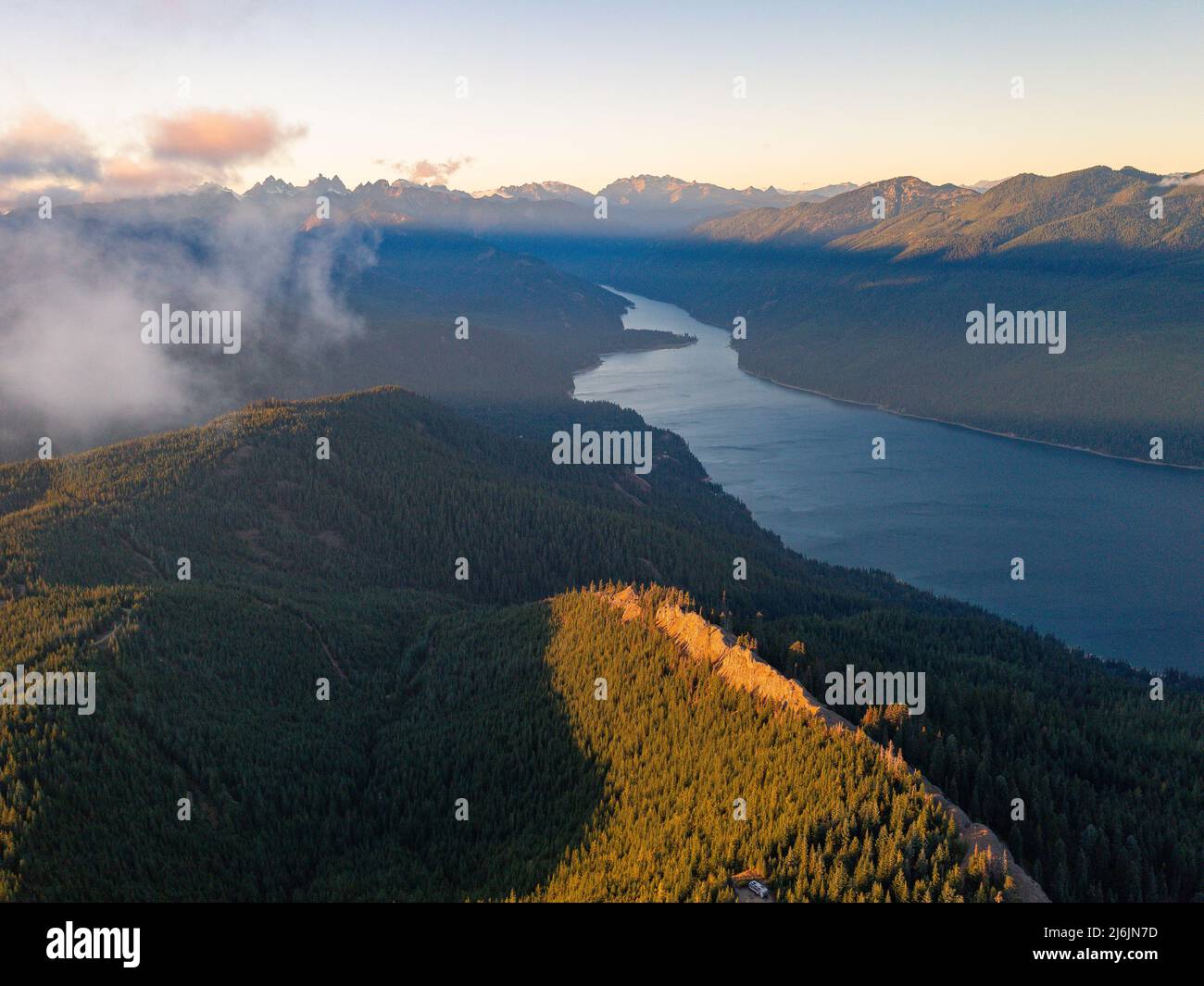 L'amabilis Mountain è una montagna dello stato di Washington Foto Stock