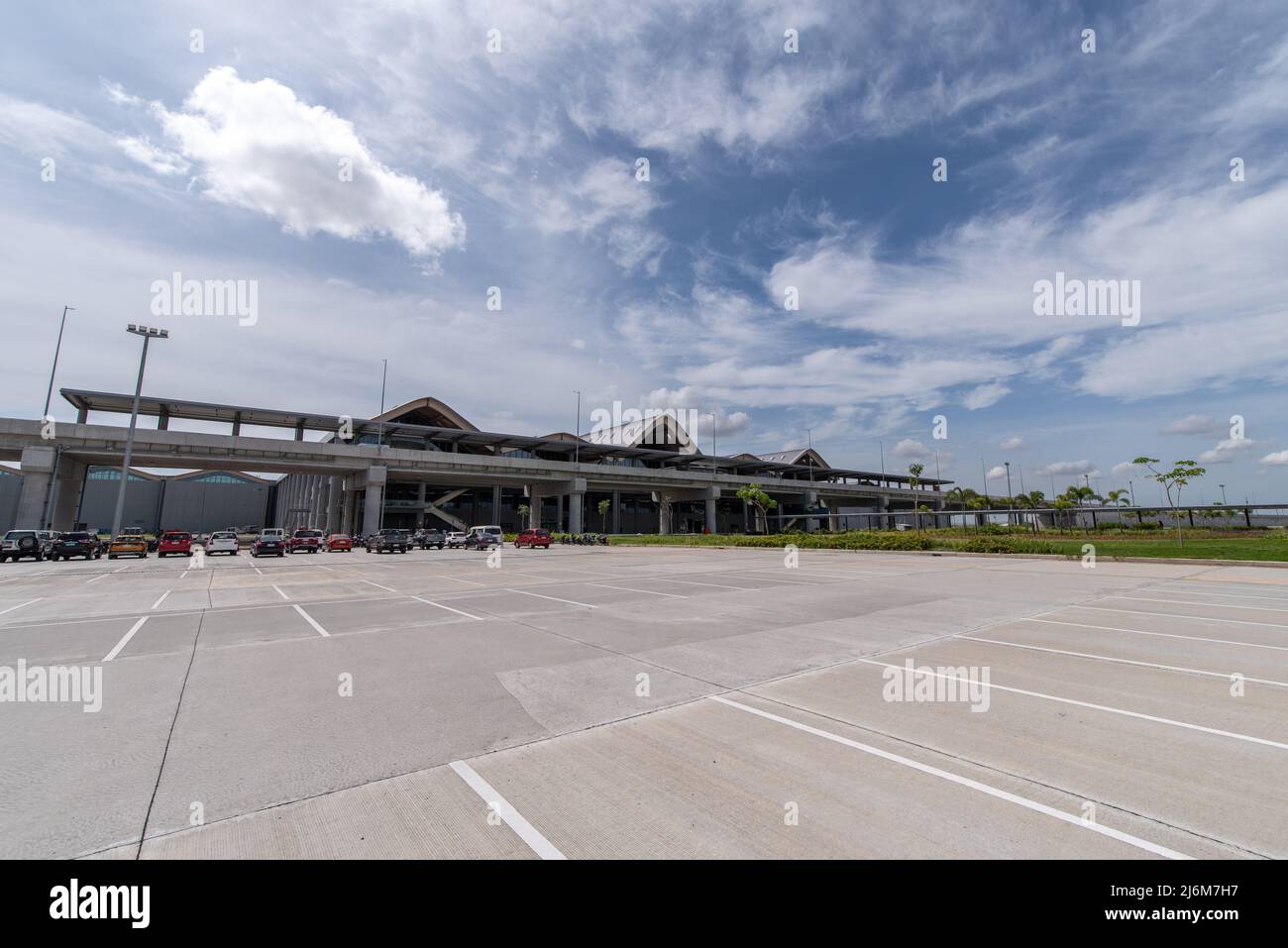 CLARK, FILIPPINE - Apr 30,2022 Terminal passeggeri presso l'Aeroporto Internazionale Clark New, un punto di accesso internazionale per le Filippine all'interno di Clark Freep Foto Stock