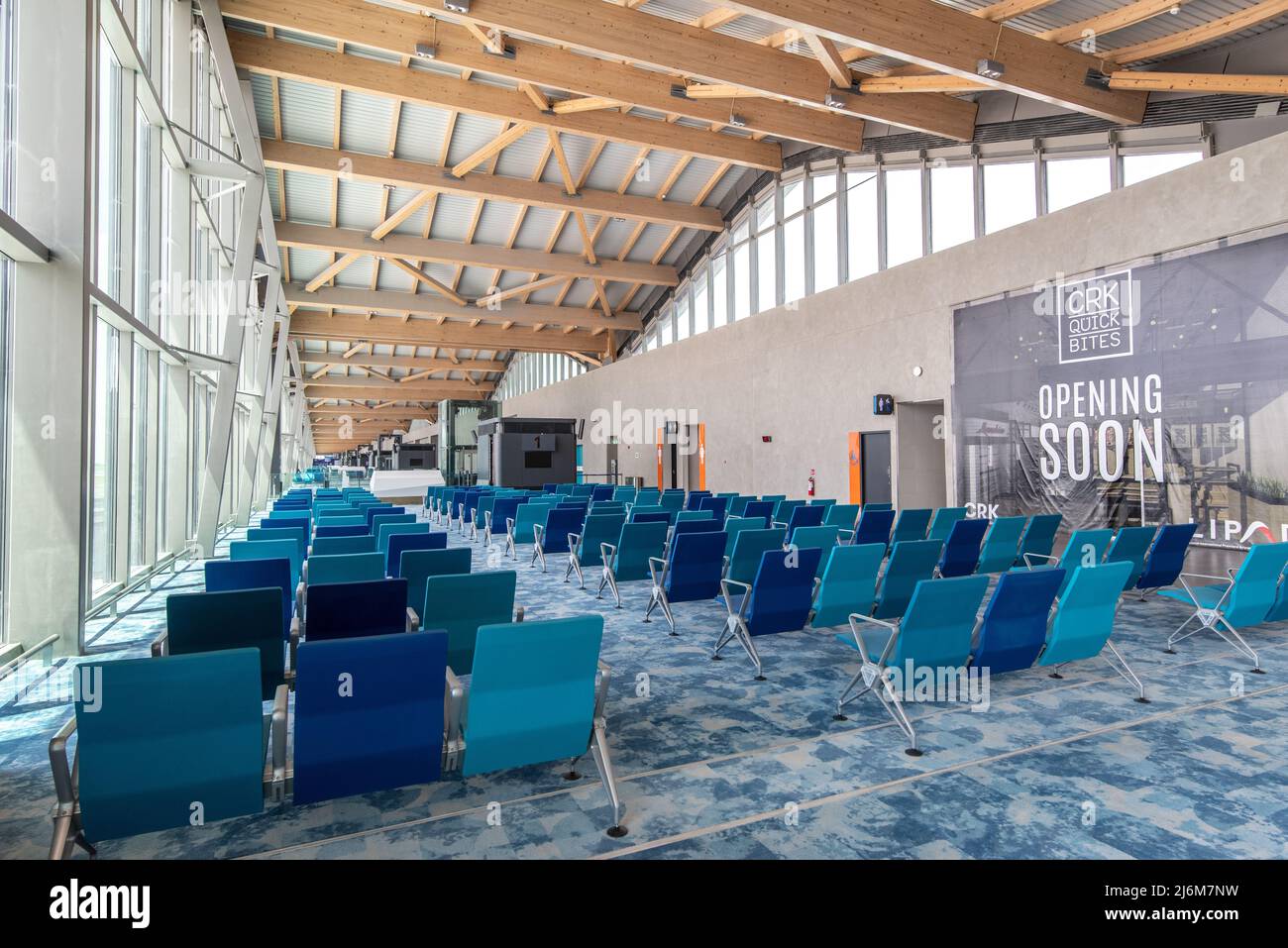CLARK, FILIPPINE - Apr 30,2022 Terminal passeggeri presso l'Aeroporto Internazionale Clark New, un punto di accesso internazionale per le Filippine all'interno di Clark Freep Foto Stock