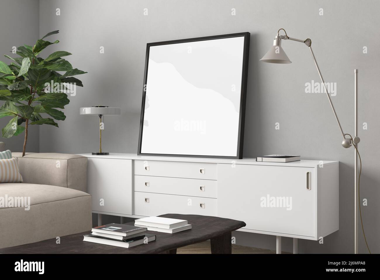 Mock up cornice quadrata nero immagini e fotografie stock ad alta ...