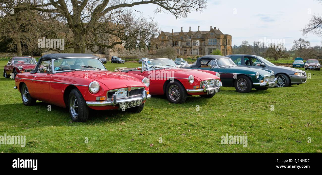Auto sportive Classic MGB Foto Stock
