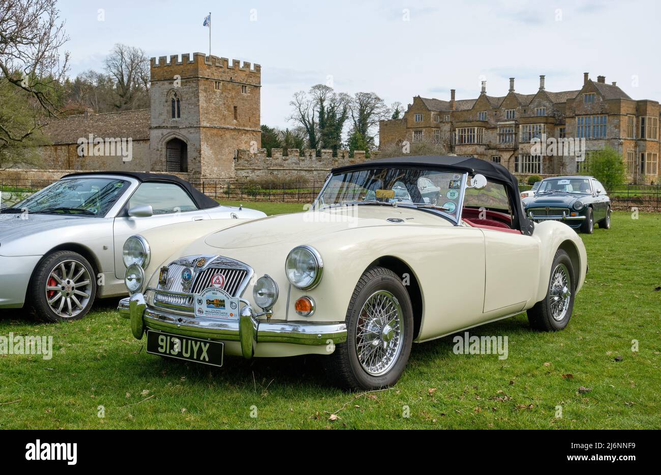 Auto sportiva Classic MGA Foto Stock