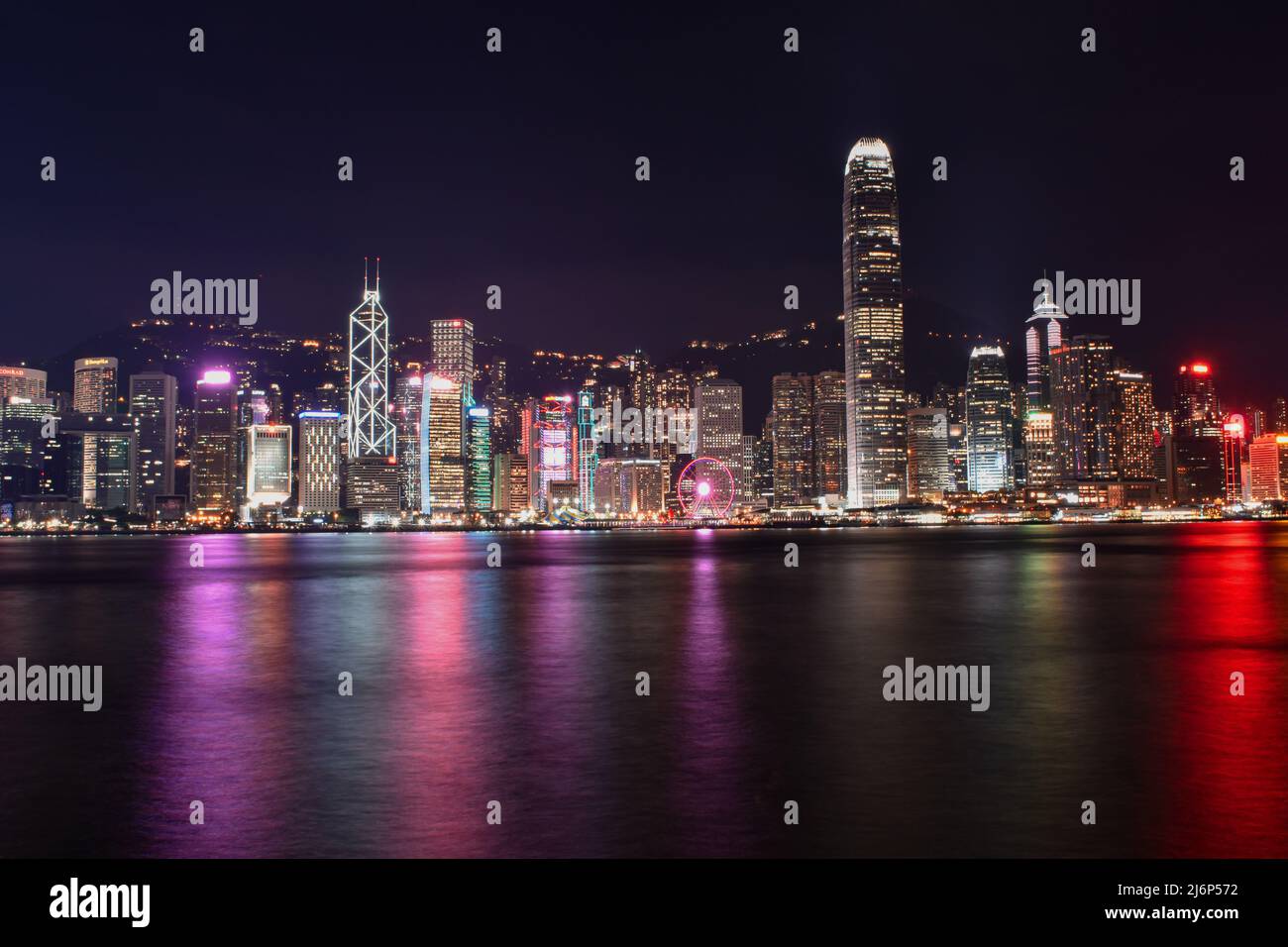 Hong Kong Harbour View Foto Stock
