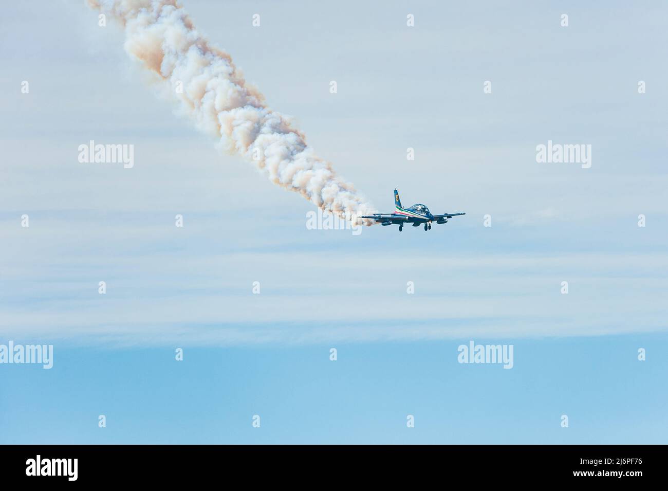 Velivolo all'esposizione aerea, Svezia. Foto Stock