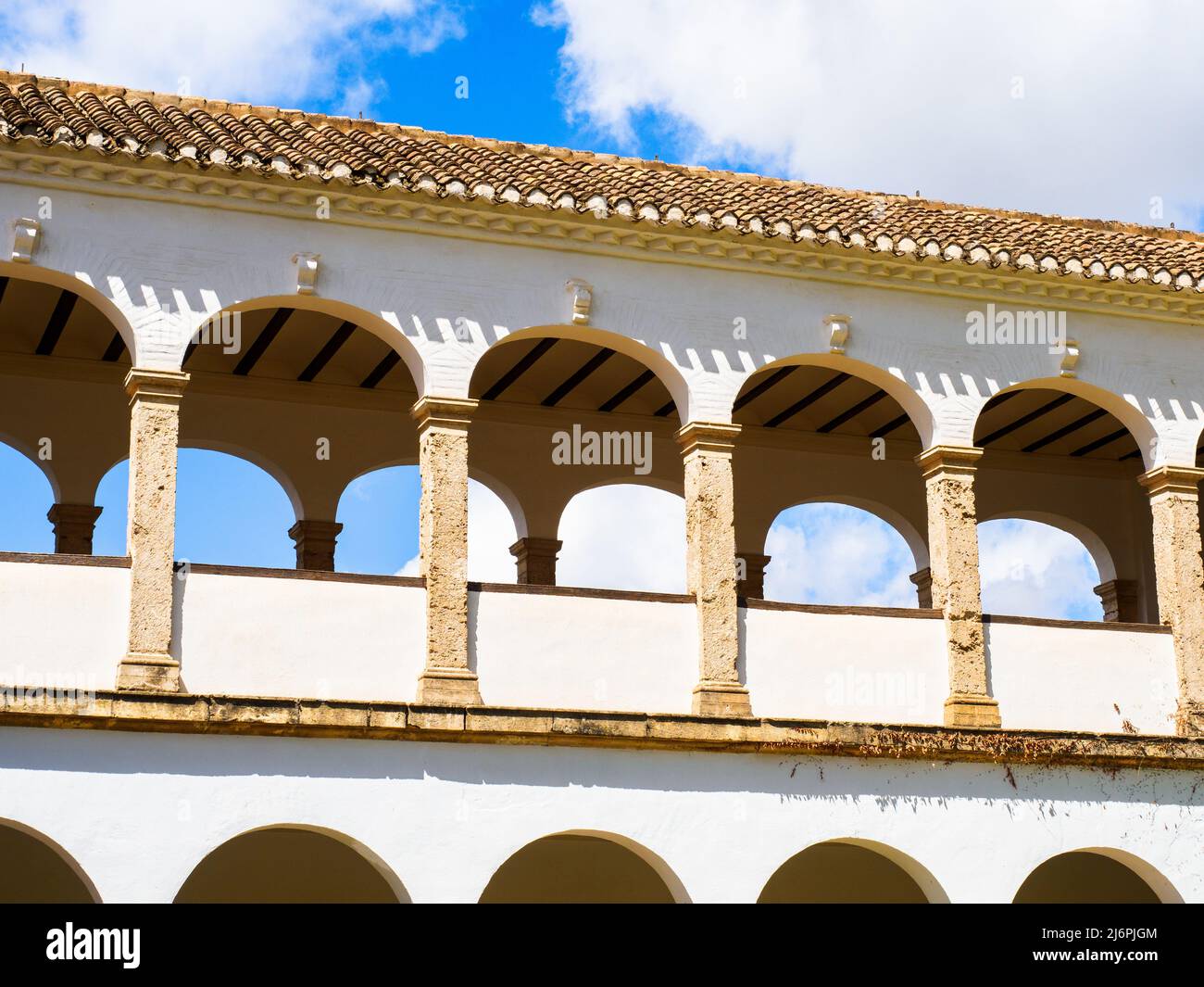 Patio de la Sultana nel complesso Generalife - Alhambra - Granada, Spagna Foto Stock