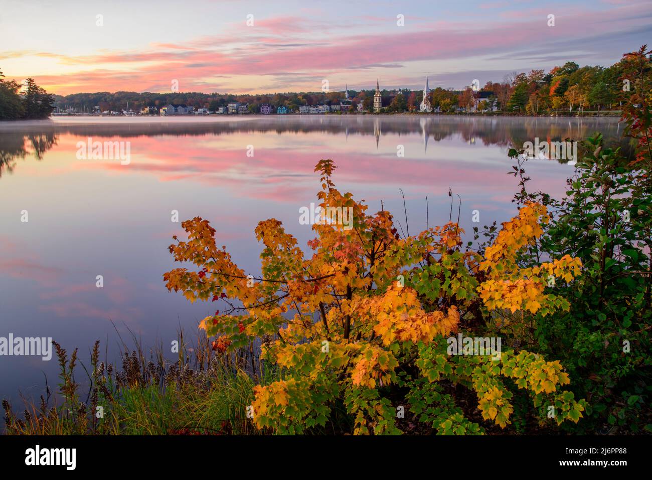 Canada, Nuova Scozia, Contea di Lunenburg, Baia di Mahone, Foto Stock