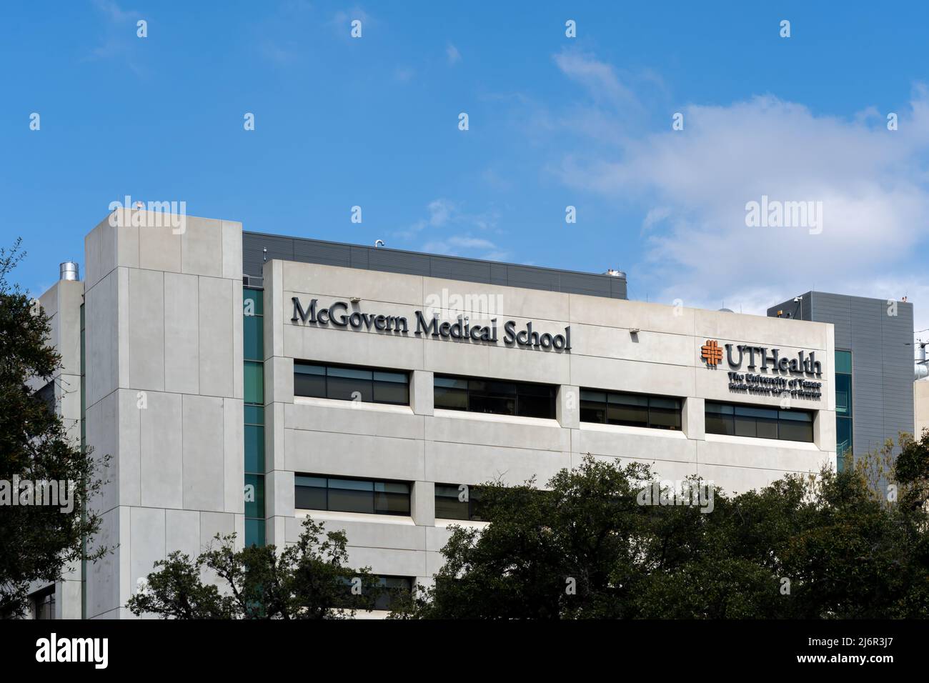 Houston, Texas, USA - 9 marzo 2022: McGovern Medical School presso il Texas Medical Center di Houston, Texas. Foto Stock