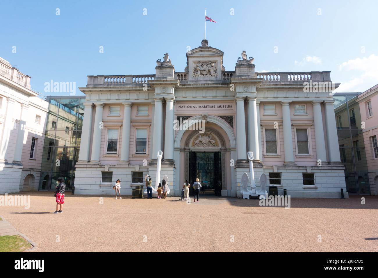 Museo marittimo nazionale greenwich, Londra, Inghilterra, Regno Unito Foto Stock