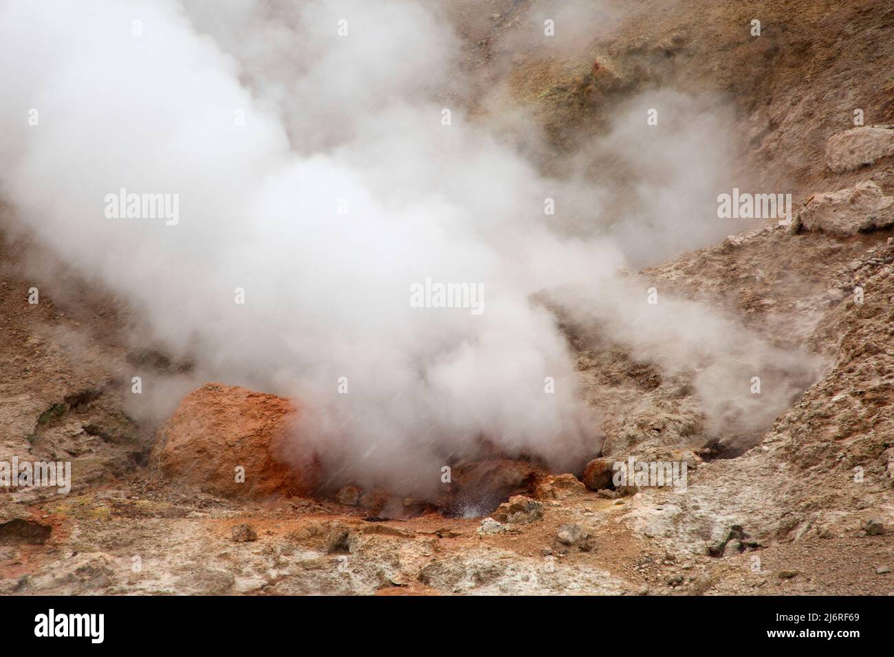 Beryl Spring, Yellowstone National Park, Wyoming Foto Stock