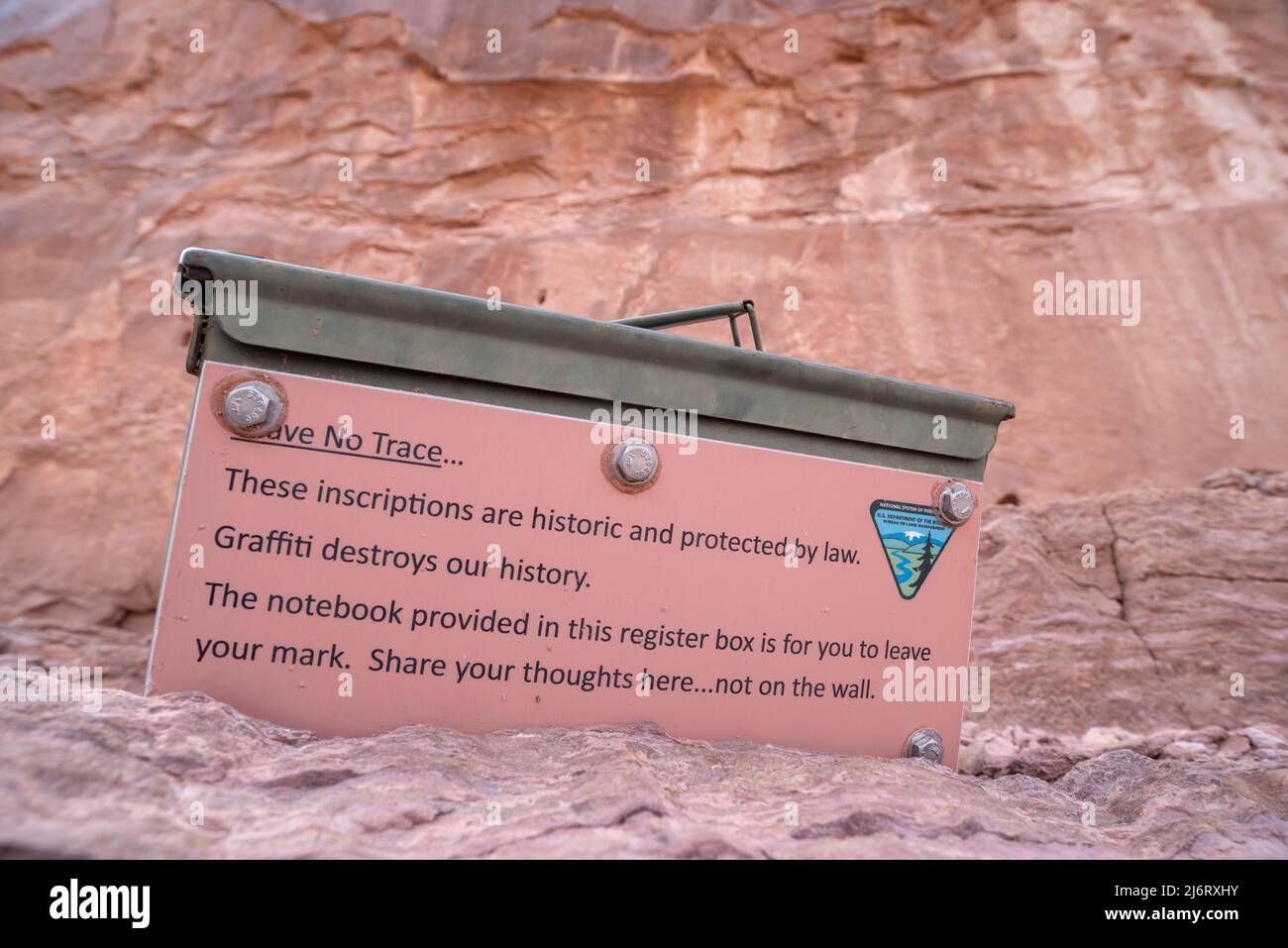 Bureau of Land Management, Labyrinth Canyon, Utah. Foto Stock