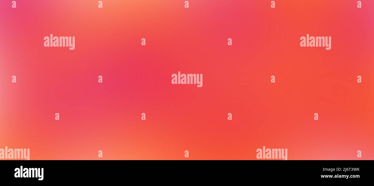 Sfondo arancione rosa sfumato e sognante Foto Stock