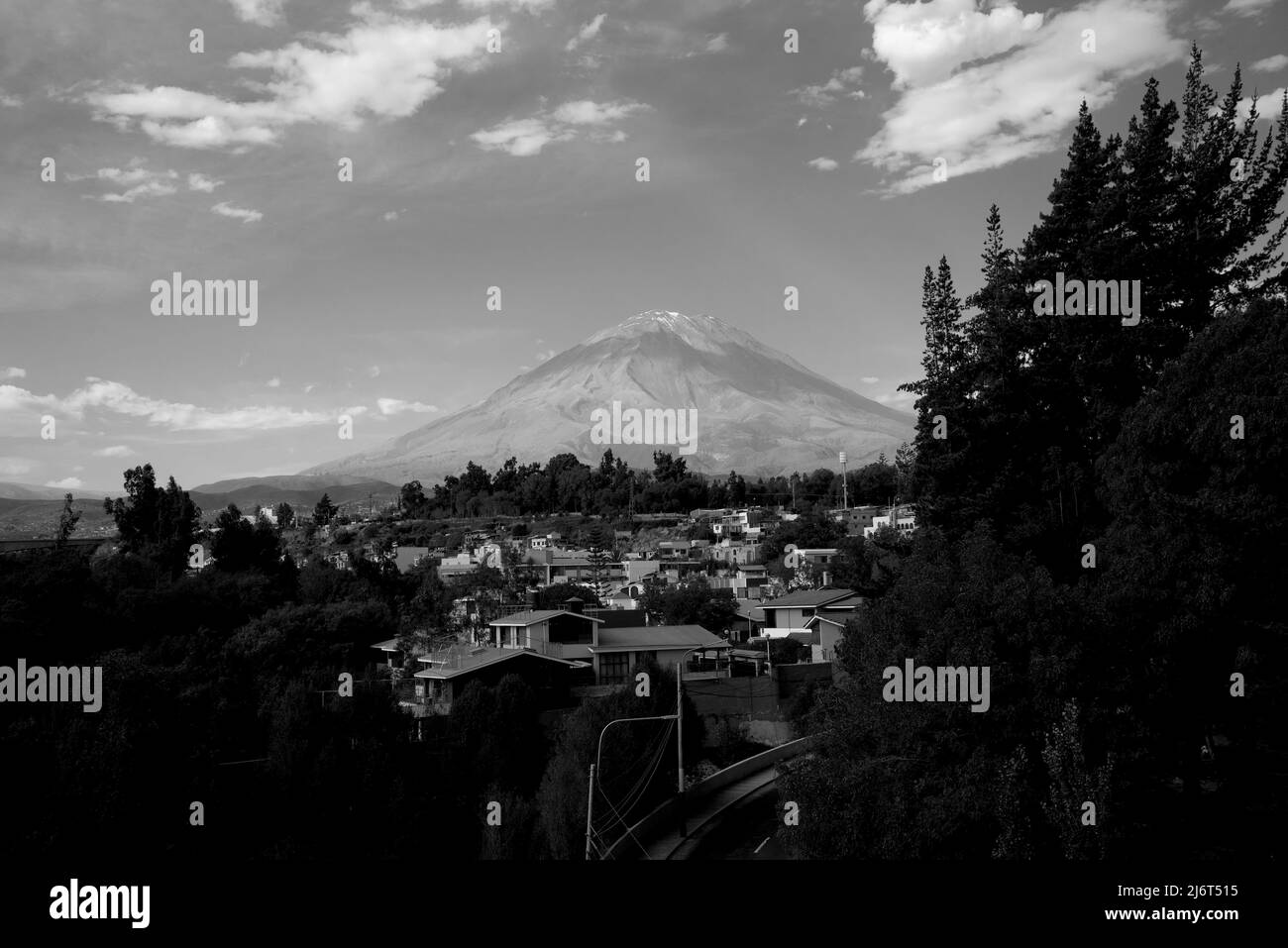 Vulcano misti ad Arequipa Foto Stock