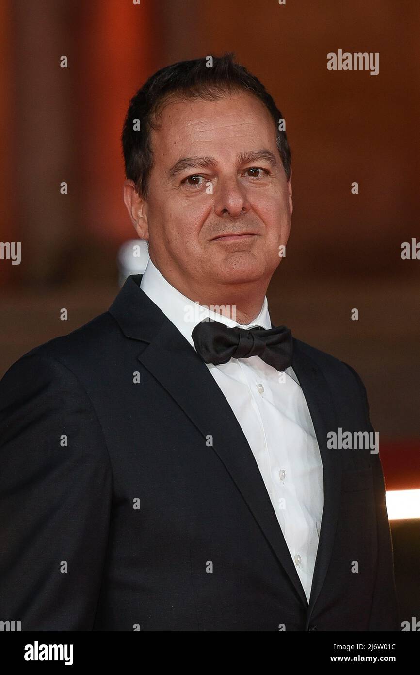 Italia, Roma, 03 maggio 2022. Il tappeto rosso del film di David di Donatello premia il 2022 agli Studios Cinecitta. Foto: Iginio Straffi Foto Fabio Mazzarella/Sintesi/Alamy Live News Foto Stock