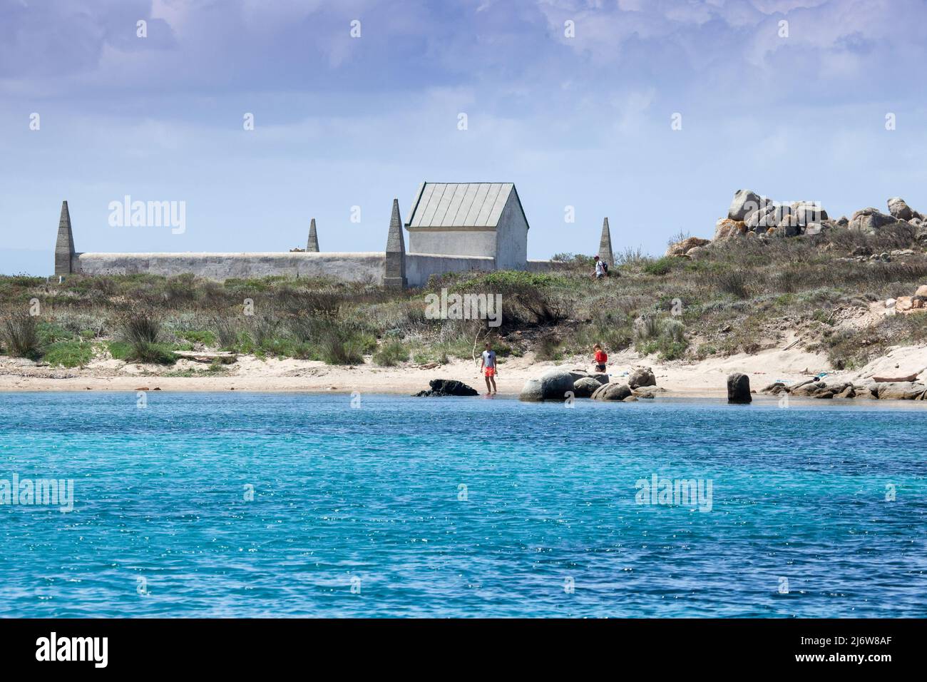 Bonifacio : Iles LAVEZZI Foto Stock