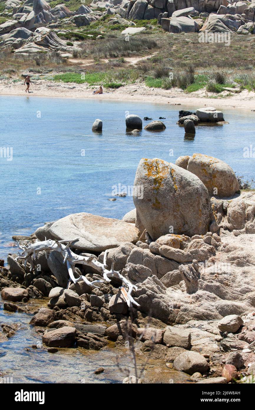 Bonifacio : Iles LAVEZZI Foto Stock