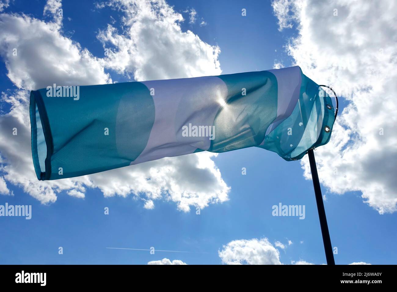Calzino a vento, cono a vento in Svezia Foto Stock