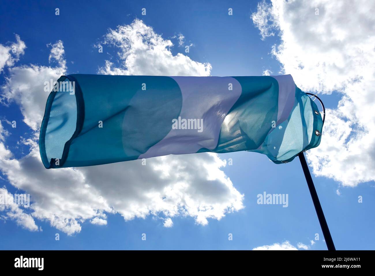 Calzino a vento, cono a vento in Svezia Foto Stock