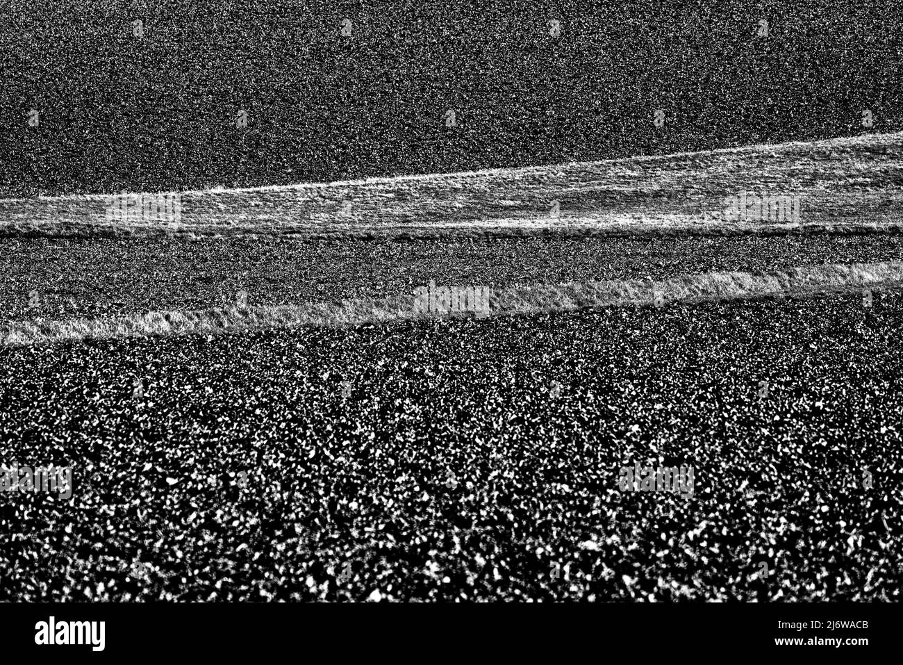 Campi agricoli nei pressi di Gewissensenruh, Wesertal, Weserbergland, Hesse, Germania Foto Stock