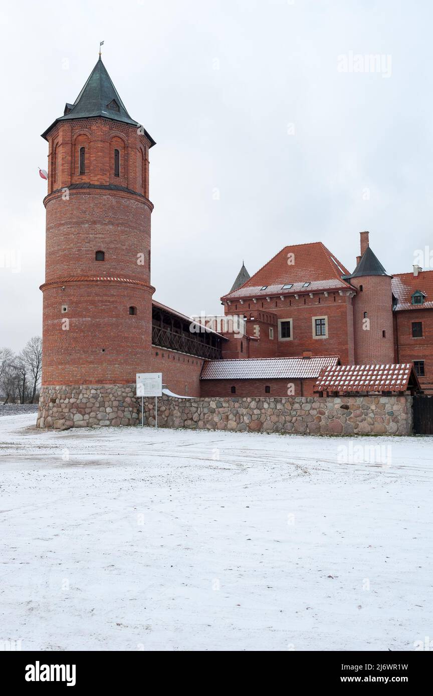 Castello di Tykocin, Tykocin, Voivodato Podlachian, Polonia Foto Stock