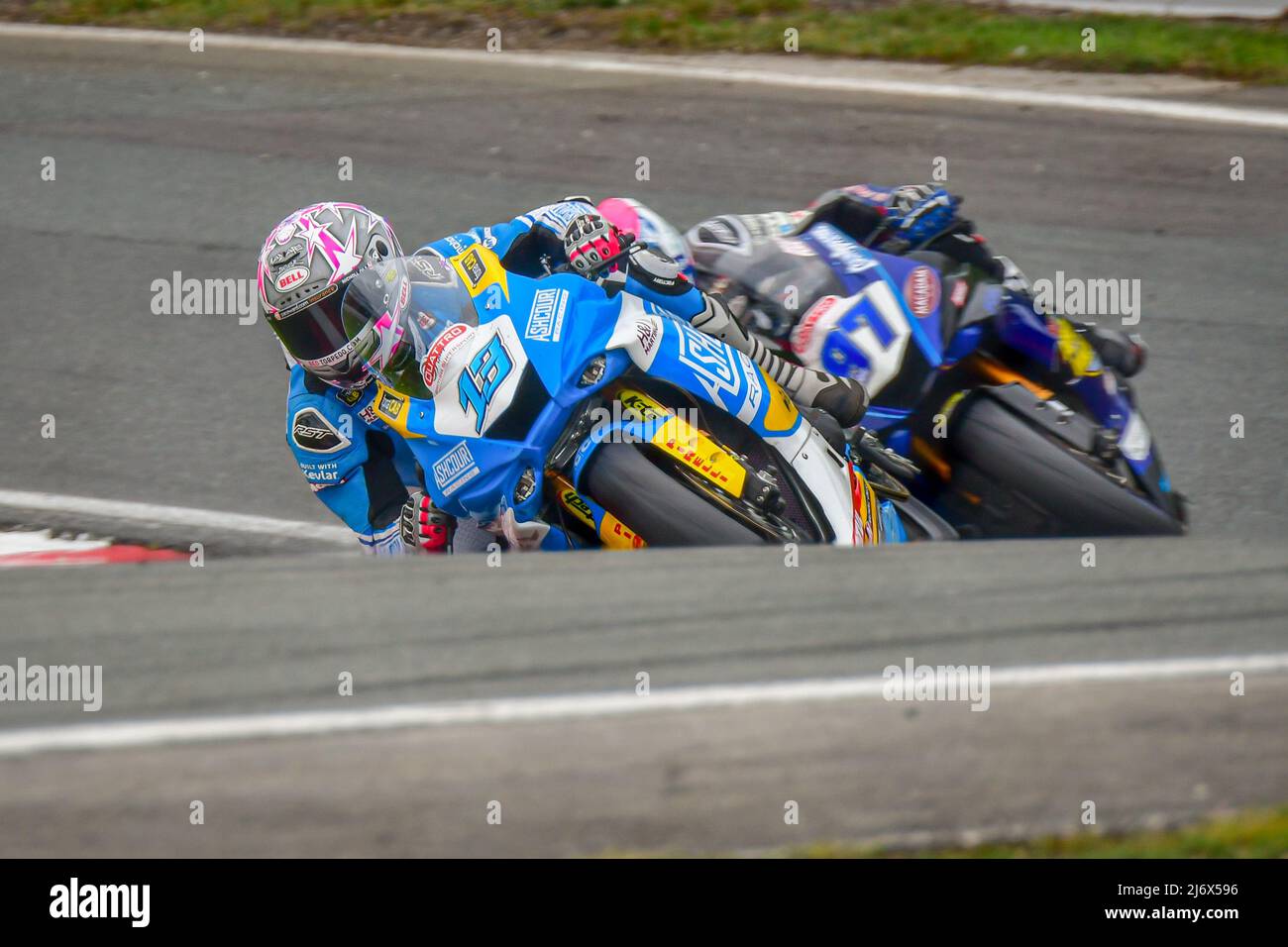 Lee Johnston, Ashcourt Racing, Oulton Park, BSB Foto Stock