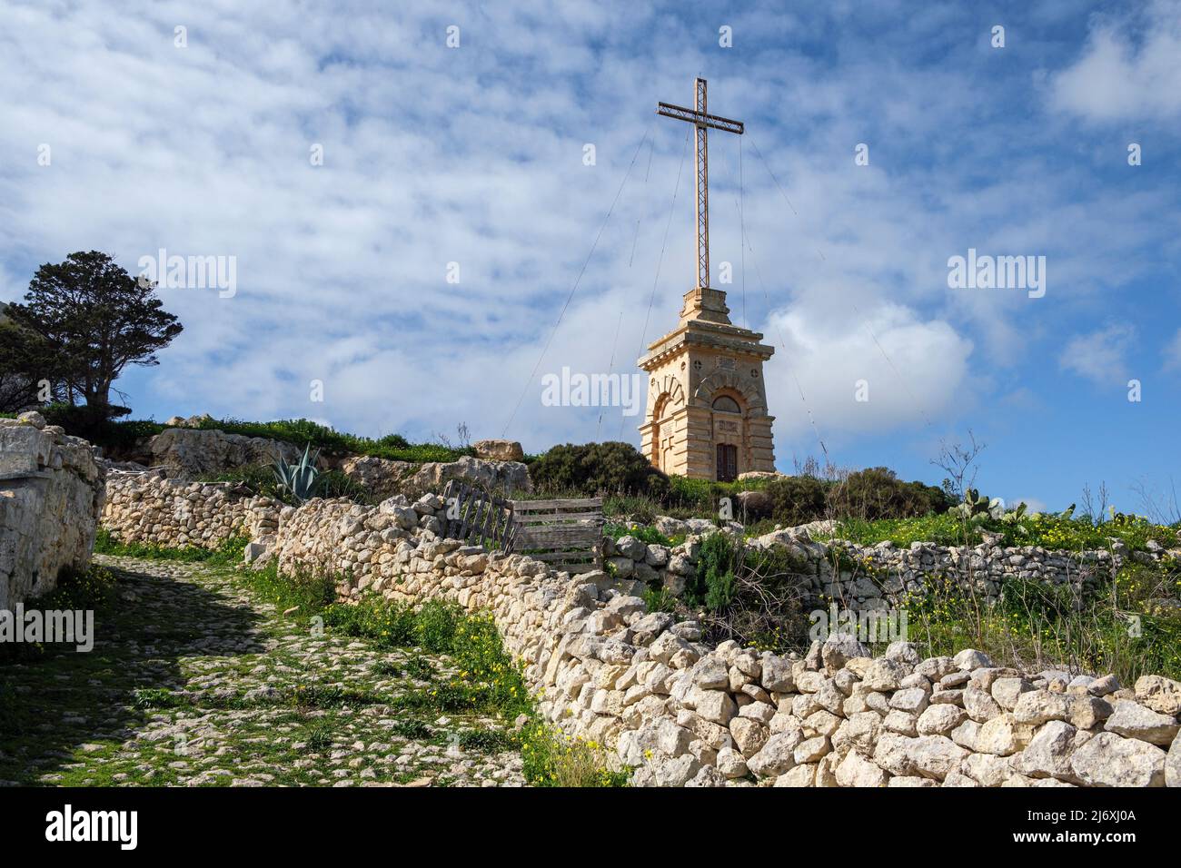 Laferla Cross, Capoterra, Italia Foto Stock
