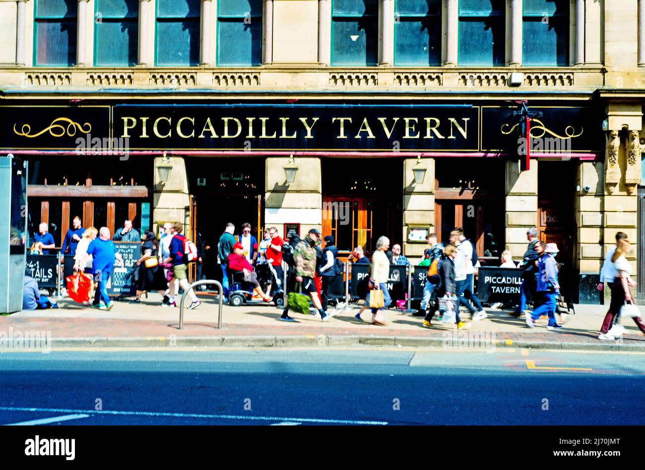 Piccadilly Tavern, London Road, Manchester, Inghilterra Foto Stock