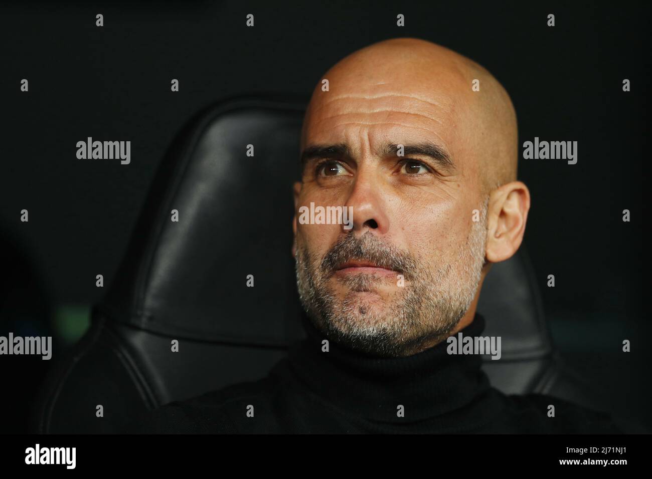 Josep Guardiola (Manc), 4 MAGGIO 2022 - Calcio / Calcio : UEFA Champions  League Semifinali 2nd partite di tappa tra Real Madrid CF 3-1 Manchester  City FC all'Estadio Santiago Bernabeu di Madrid,