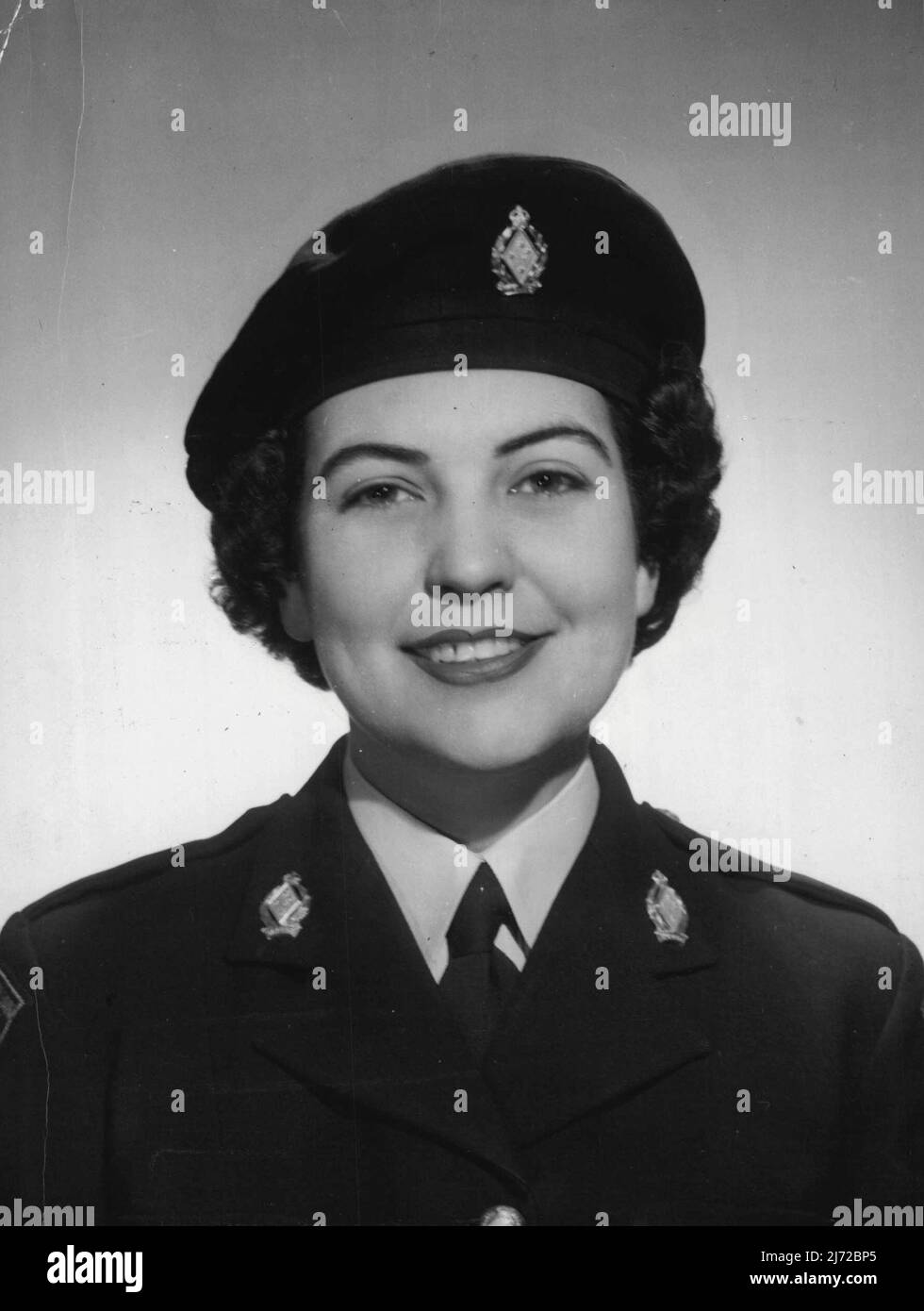 Corpo dell'esercito australiano reale delle donne. - (W.R.A.C.) - Truppe australiane. Gennaio 16, 1955. (Foto di Leighton). Foto Stock