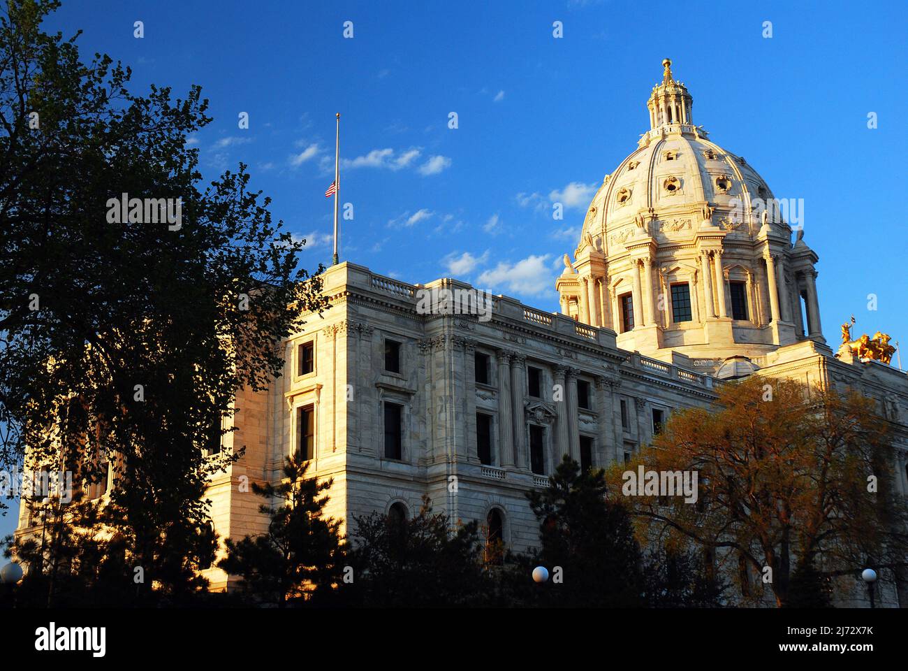 Il campidoglio del Minnesota è sede della politica e del governo dello stato di St Paul Foto Stock