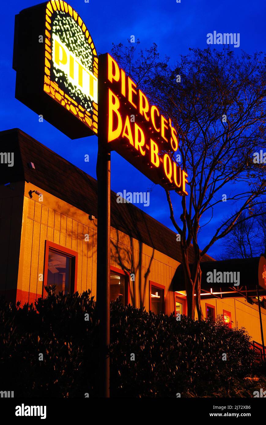 Pierce's Bar B Que, Williamsburg, Virginia Foto Stock