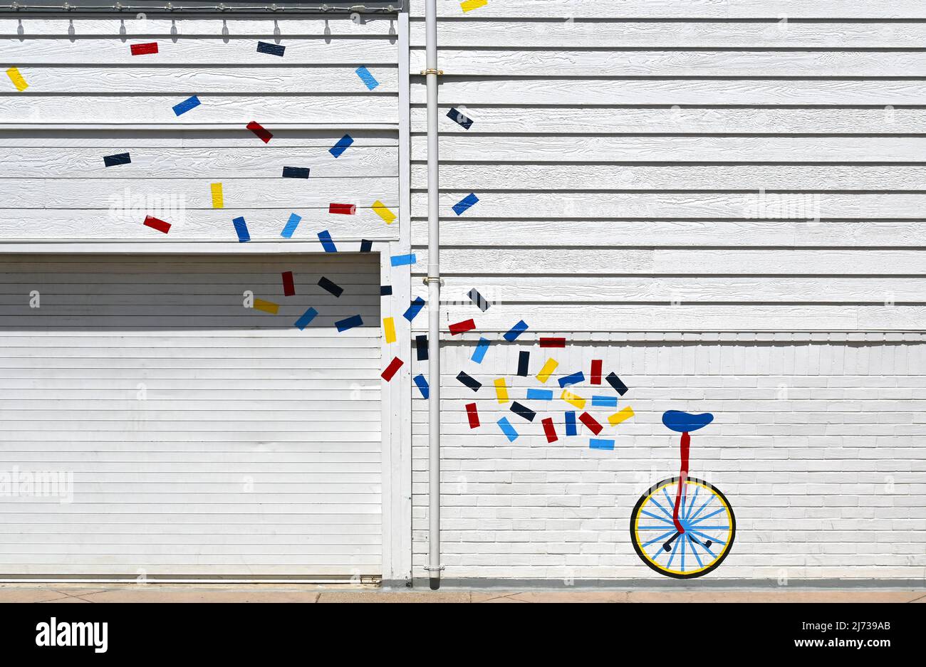 NEWPORT BEACH, CALIFORNIA - 4 MAGGIO 2022: Il murale della Balboa Fun zone. Foto Stock