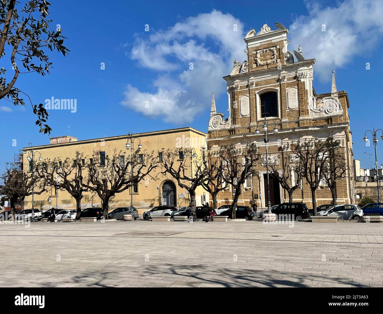 Brindisi, Italia. Chiesa di Santa Teresa (Chiesa di Santa Teresa), costruita nel 1697. Foto Stock