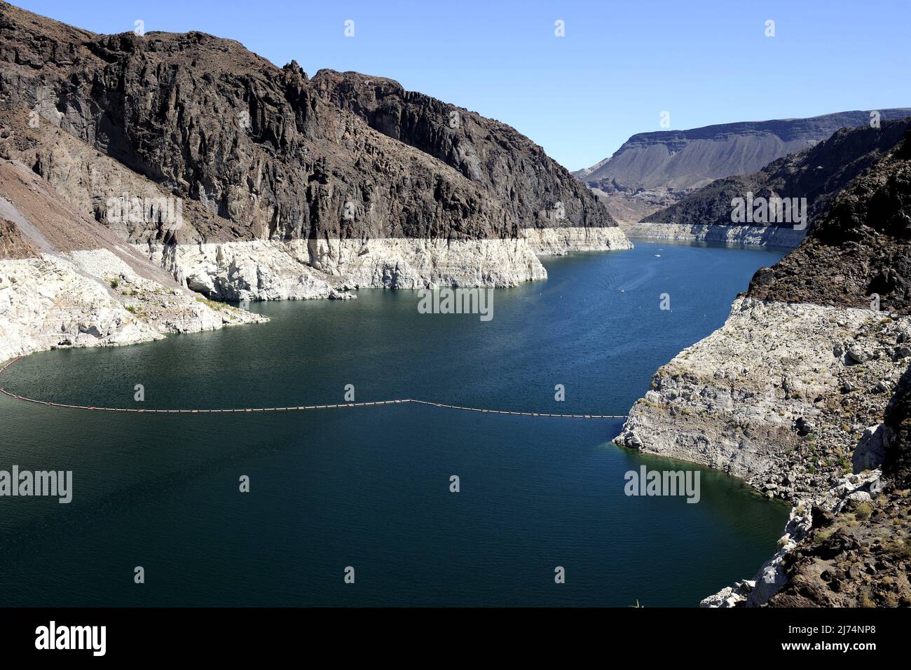 Lago Mead presso la diga di Hoover vicino a Las Vegas, USA, Nevada Foto Stock