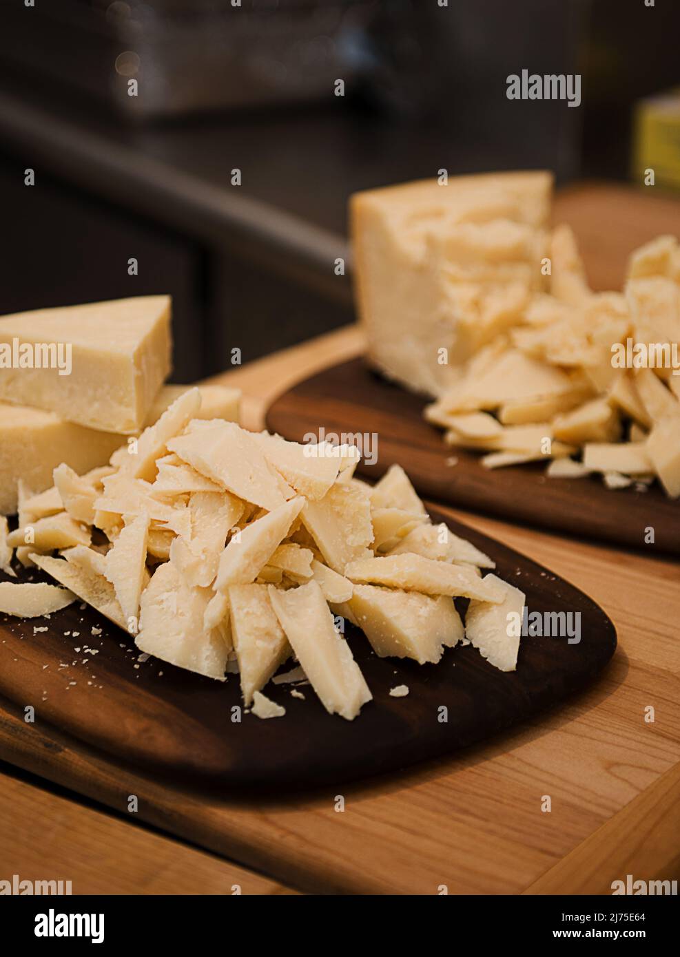 Degustazione di formaggi Foto Stock
