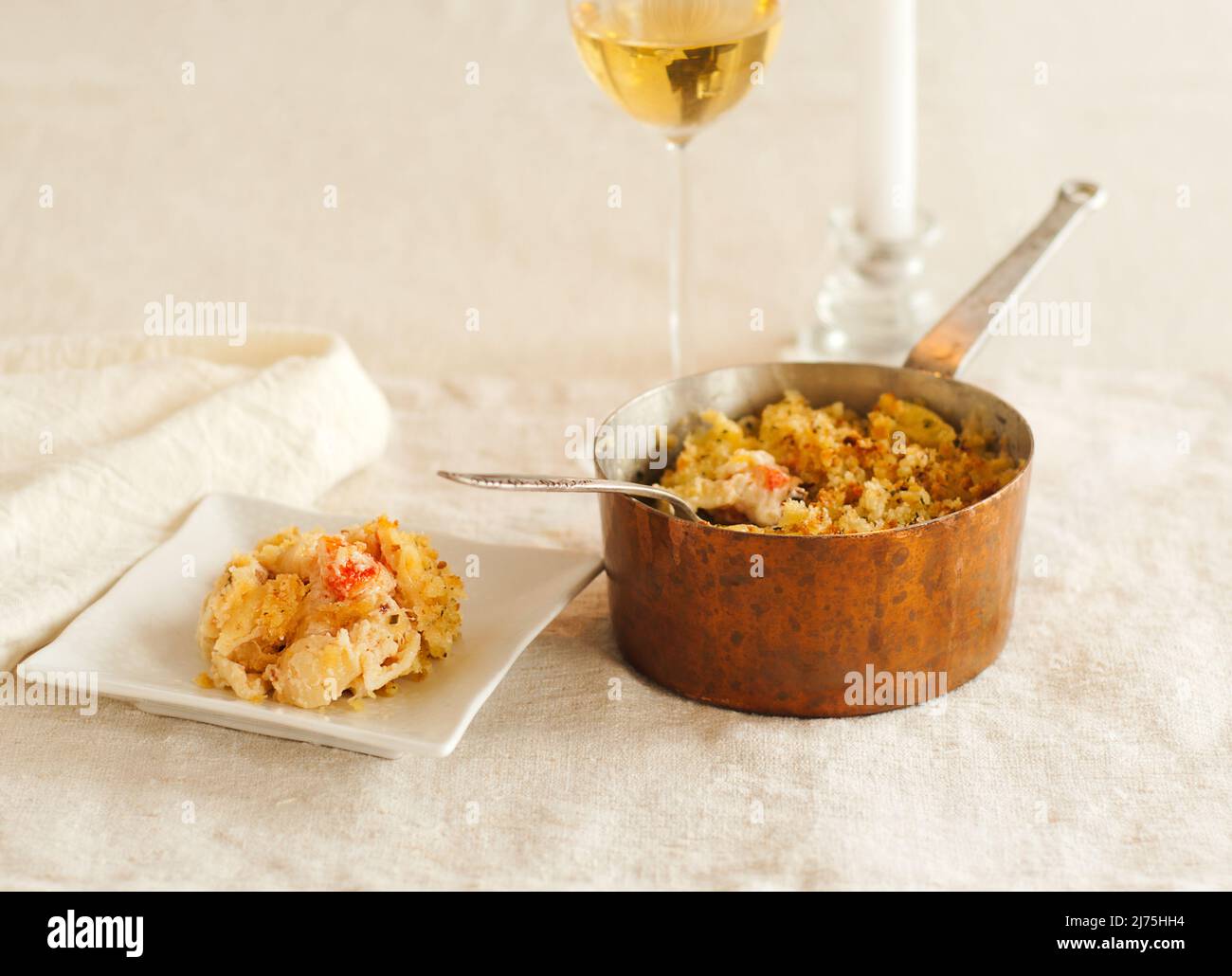 Risotto di aragosta Foto Stock