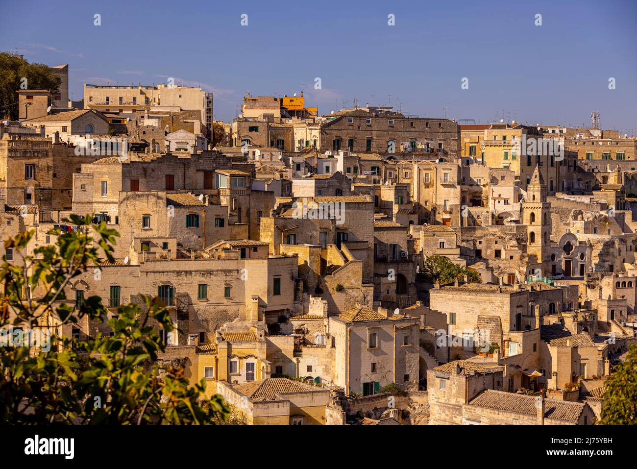 Matera in Italia, una delle più belle città italiane, Foto Stock