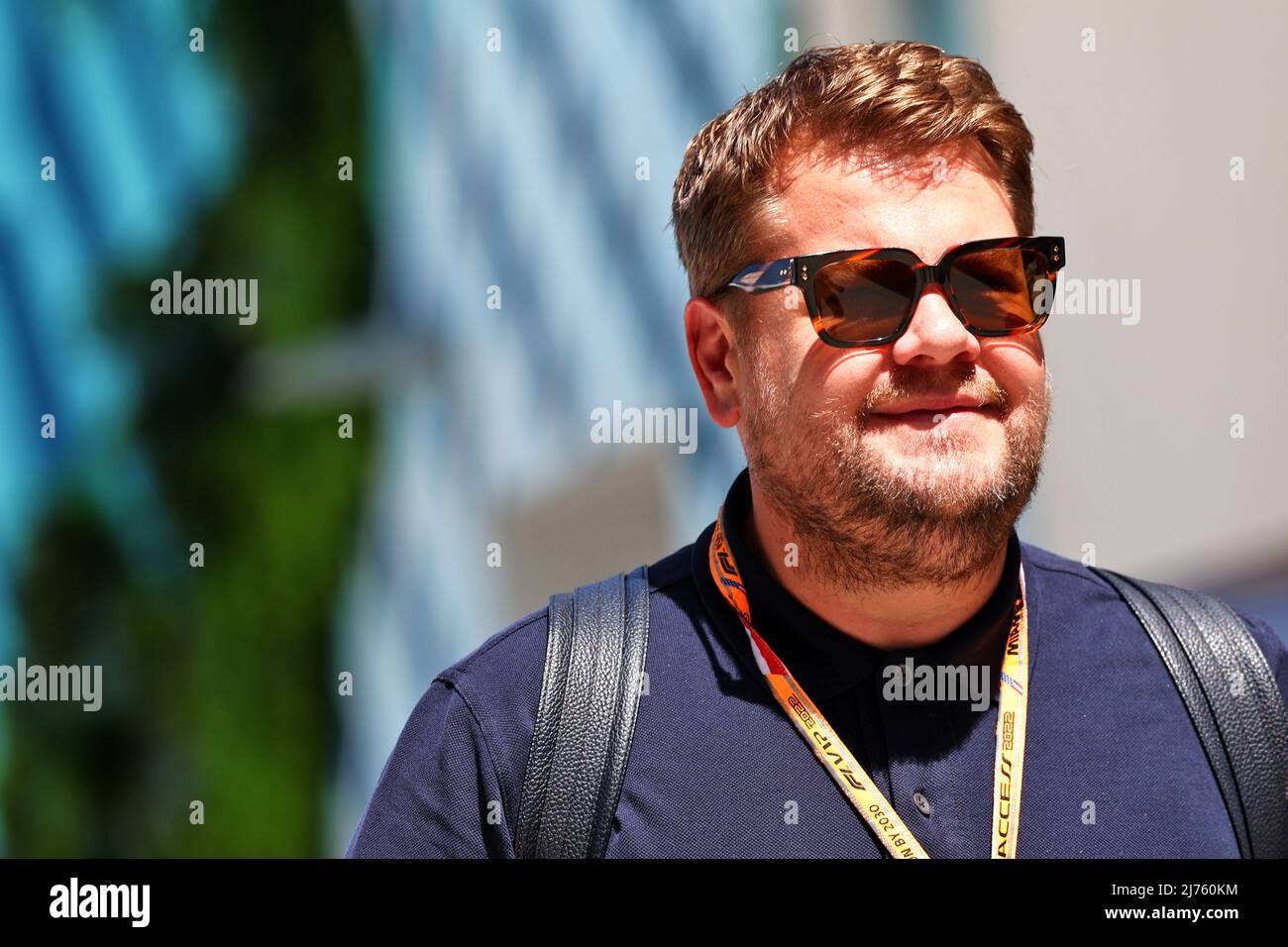 James Corden (GBR) attore. 06.05.2022. Formula 1 World Championship, Rd 5, Miami Grand Prix, Miami, Florida, USA, giorno di pratica. Il credito fotografico dovrebbe essere: XPB/Press Association Images. Foto Stock